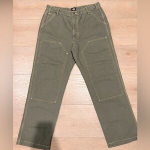 Dickies Madras Utility Pants - Olive Green